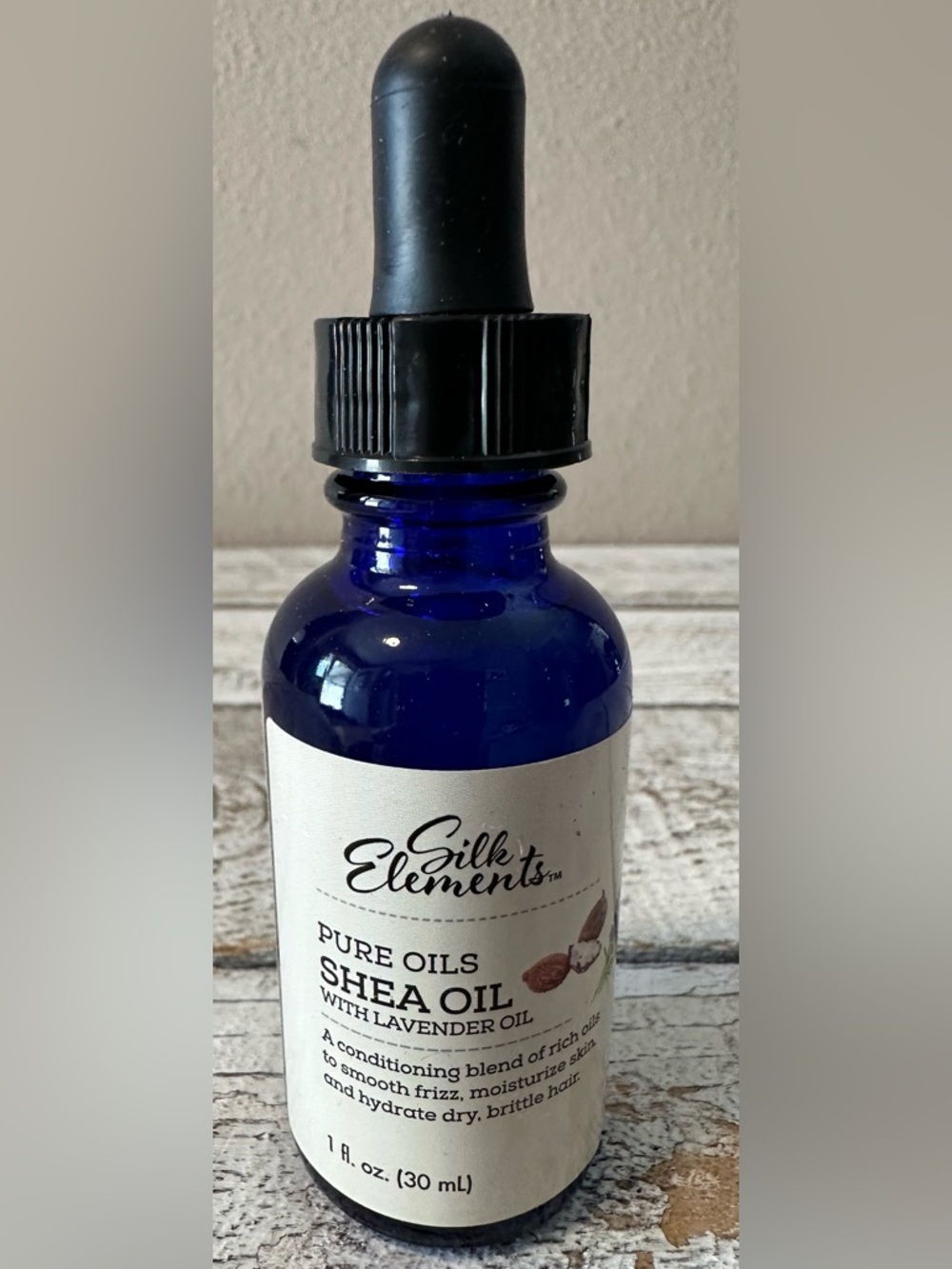 Silk Elements Pure Oils Shea Oil with Lavender Oil - NIB